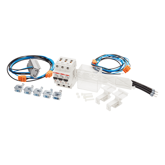 F-Tronic 7111006 Spannungsversorgung SPVG3B6 3x LS-Schalter B6A 1pol. 25kA SPVG3B6