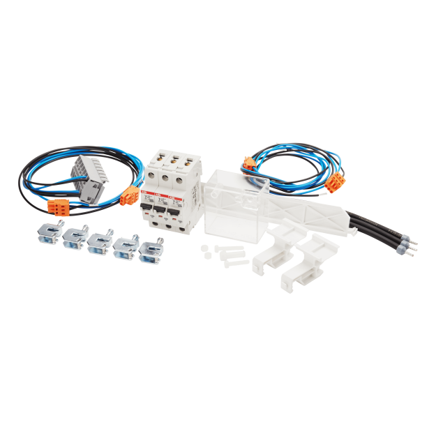 F-Tronic 7111006 Spannungsversorgung SPVG3B6 3x LS-Schalter B6A 1polig 25kA