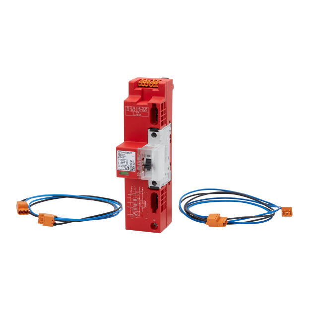 F-Tronic 7111007 Spannungsversorgung SPVGÜSB6 ÜSS mit LS-Schalter B6A 1polig 25kA Kabel RfZ und APZ