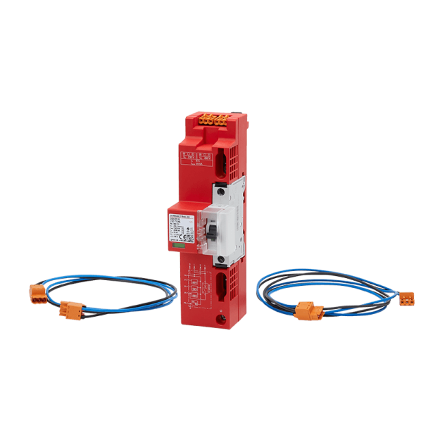 F-Tronic 7111008 Spannungsversorgung SPVGÜSB10 ÜSS mit LS-Schalter B10A 1pol. 25kA Kabel RfZ und APZ SPVGÜSB10