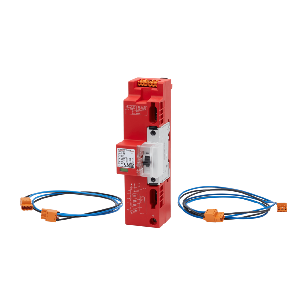 F-Tronic 7111008 Spannungsversorgung SPVGÜSB10 ÜSS mit LS-Schalter B10A 1polig 25kA Kabel RfZ und APZ