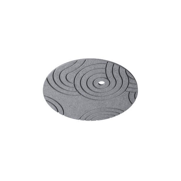 Brumberg 85020442 Akustik-Element Ø595 Ausschnitt Ø68 grey SILENTIUM
