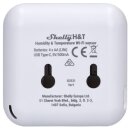 Shelly Temperatur- und Feuchtigkeitssensor WiFi Bluetooth H&T GEN3 WHITE Weiß matt WLAN