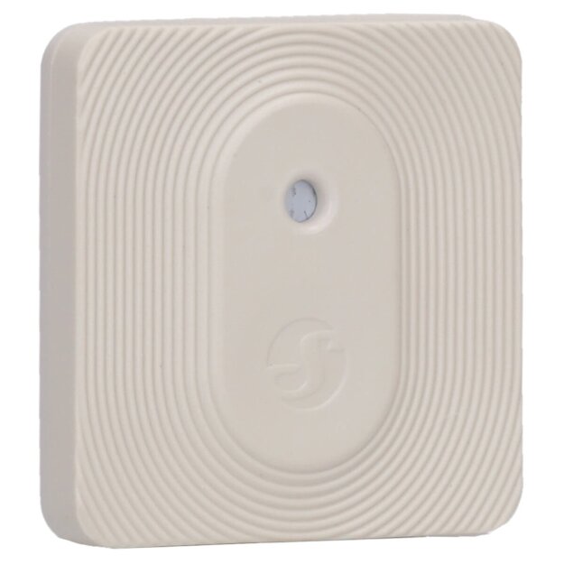 Shelly Temperatur- und Feuchtigkeitssensor batteriebetrieben Bluetooth BLU H&T IVORY Elfenbein