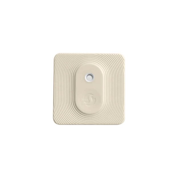 Shelly Temperatur- und Feuchtigkeitssensor batteriebetrieben Bluetooth  BLU H&T IVORY Elfenbein