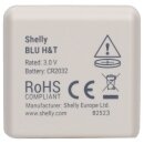Shelly Temperatur- und Feuchtigkeitssensor batteriebetrieben Bluetooth BLU H&T IVORY Elfenbein