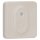 Shelly Temperatur- und Feuchtigkeitssensor batteriebetrieben Bluetooth BLU H&T IVORY Elfenbein