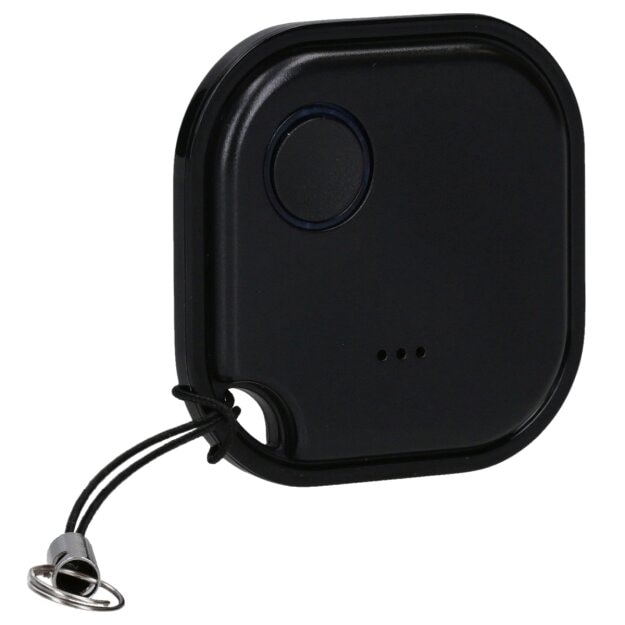 Shelly Batterietaste Bluetooth BLU BUTTON1 BLACK Schwarz Fernbedienung Schlüsselanhänger Bluetooth