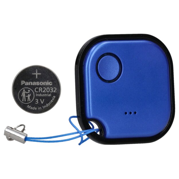 Shelly Batterietaste Bluetooth BLU BUTTON1 BLUE Blau Fernbedienung Schlüsselanhänger Bluetooth