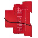Shelly Schaltermodul auf DIN-Schiene Verbrauchsmessung Z-Wave WAVE PRO 1PM – Z‑Wave • DIN‑Schiene • Leistungsmessung • Relais