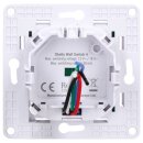 Shelly Wandschalter 4fach ohne Rahmen WALL SWITCH 4 WH Weiß