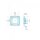 Shelly Wandschalter 4fach ohne Rahmen WALL SWITCH 4 WH Weiß