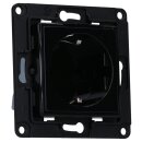 Shelly Wandsteckdose WALL SOCKET EU Schwarz Steckdose