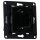 Shelly Wandsteckdose WALL SOCKET EU Schwarz Steckdose