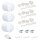 Shelly smartes Heizkörper-Thermostat - 3 x BLU TRV + 1 x BLU Gateway (3 Stk) 2x1,5V Baterie AA LED Display inklusive bridge BLU TRV 3-PACK – Thermostatventil