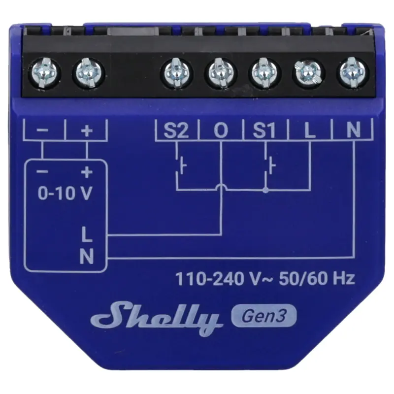 Shelly Dimmer 0/1-10V PM Gen3