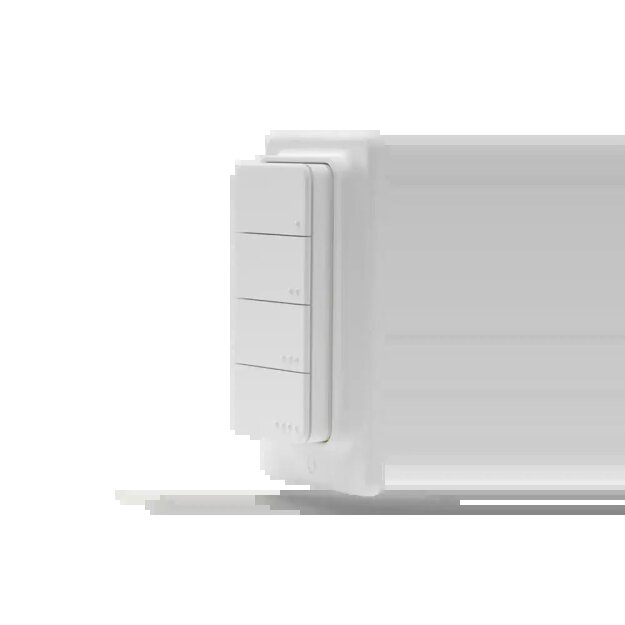 Shelly Smarte Fernbedienung mit 4 Tasten Bluetooth  BLU RC BUTTON 4 Weiß