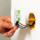 Shelly Wandschalter 1fach ohne Rahmen WALL SWITCH 1 WHITE...
