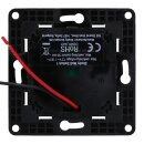 Shelly Wandschalter 1fach ohne Rahmen WALL SWITCH 1 BLACK Schwarz