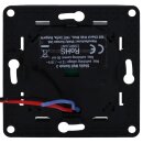 Shelly Wandschalter 2fach ohne Rahmen WALL SWITCH 2 BLACK Schwarz