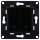 Shelly Wandschalter 2fach ohne Rahmen WALL SWITCH 2 BLACK Schwarz