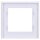 Shelly Rahmen 1fach WALL FRAME 1 WHITE Weiß Abdeckrahmen