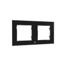 Shelly Rahmen 2fach WALL FRAME 2 BLACK Schwarz