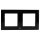 Shelly Rahmen 2fach WALL FRAME 2 BLACK Schwarz