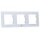 Shelly Rahmen 3fach WALL FRAME 3 WHITE Weiß