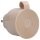 Shelly Intelligente Steckdose mit Energiemessung IP44 WLAN Bluetooth OUTDOOR PLUG S GEN3 Mokka – Wi-Fi - Schaltbare Steckdose