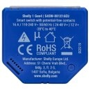 Shelly Schaltmodul Zigbee Matter WiFi Bluetooth 1 GEN4 WLAN