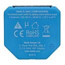 Shelly Schaltmodul 2 Kanäle für Installationen ohne Neutralleiter WLAN Bluetooth 2L GEN3 – Wi-Fi