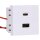 Shelly USB Ladegerät für Ständer für Wandpaneel USB CHARGER WHITE Weiß
