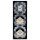 Busch-Jaeger Busch-balance SI Set: 2x 20 EUC-915 Steckdose + 2000/6 US Wippschalter-Einsatz  + 2506-915 Wippe + 1723-915  3-fach Rahmen Schwarz Matt
