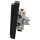 JUNG Serie LS Komplett-Set Graphitschwarz Matt: 505U Wippschalter Serien + LS995SWM Wippe + LS981SWM Rahmen 1fach