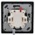 JUNG Serie LS Komplett-Set Graphitschwarz Matt: 505U Wippschalter Serien + LS995SWM Wippe + LS981SWM Rahmen 1fach