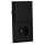 JUNG Serie LS Komplett-Set Graphitschwarz Matt: 506U Wippschalter Universal + LS1520SWM SCHUKO Steckdose + LS990SWM Wippe + LS982SWM Rahmen 2fach