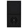 JUNG Serie LS Komplett-Set Graphitschwarz Matt: 506U Wippschalter Universal + LS1520SWM SCHUKO Steckdose + LS990SWM Wippe + LS982SWM Rahmen 2fach