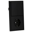 JUNG Serie LS Komplett-Set Graphitschwarz Matt: 505U...