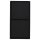 JUNG Serie LS Komplett-Set Graphitschwarz Matt: 2x 506U Wippschalter Universal + 2x LS990SWM Wippe + LS982SWM Rahmen 2fach