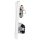 JUNG Serie LS Komplett-Set Schneeweiß Matt: 505U Wippschalter Serien +  LS1520WWM SCHUKO Steckdose + LS995WWM Wippe + LS982WWM Rahmen 2fach