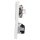 JUNG Serie LS Komplett-Set Schneeweiß Matt: 505U Wippschalter Serien + LS1520KIWWM SCHUKO Steckdose mit Berührungsschutz + LS995WWM Wippe + LS982WWM Rahmen 2fach