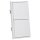 JUNG Serie LS Komplett-Set Schneeweiß Matt: 2x 506U Wippschalter Universal + 2x LS990WWM Wippe + LS982WWM Rahmen 2fach
