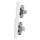 JUNG Serie LS Komplett-Set Schneeweiß Matt: 2x 506U Wippschalter Universal + 2x LS990WWM Wippe + LS982WWM Rahmen 2fach