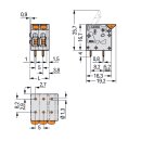 Wago 2604-1109/000-004 Leiterplattenklemme