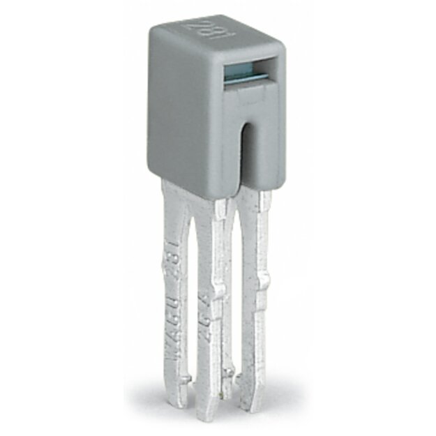 Wago 281-402 Querbrücker Grau
