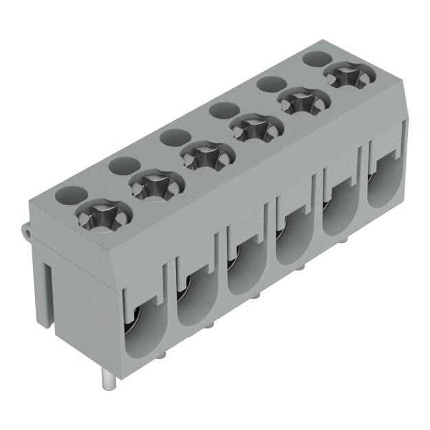 Wago 237-136 GDS-Klemme 2,5 mm 6-polig Grau