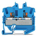 Wago 2252-1204 Mini-Durchgangsklemme Blau
