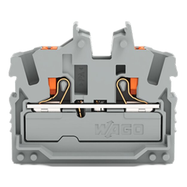 Wago 2252-321 Mini-Durchgangsklemme Grau