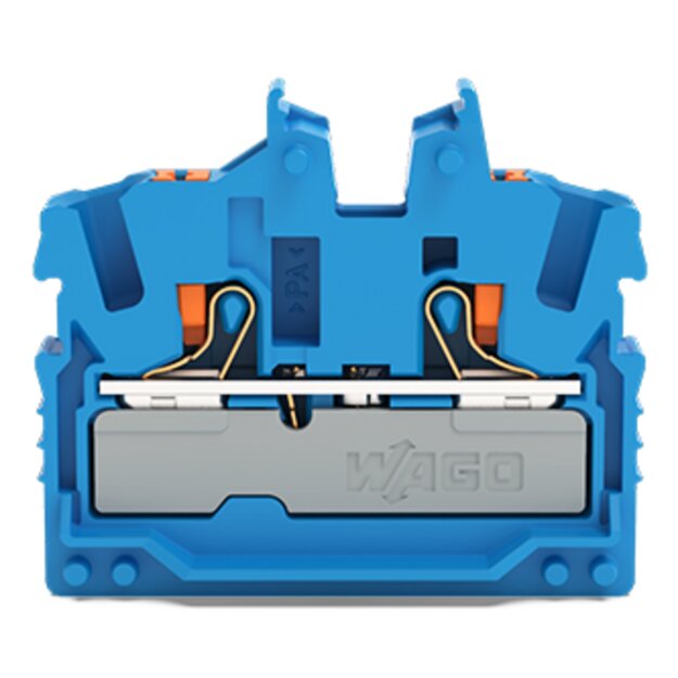 Wago 2252-324 Mini-Durchgangsklemme Blau